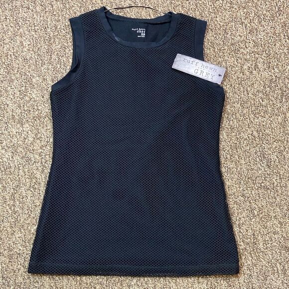 Ruff Hewn Grey Women's Top Blouse Size XS - Picture 13 of 16